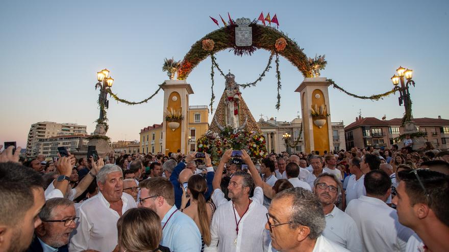 Las mejores fotos de la llegada de la Fuensanta a Murcia