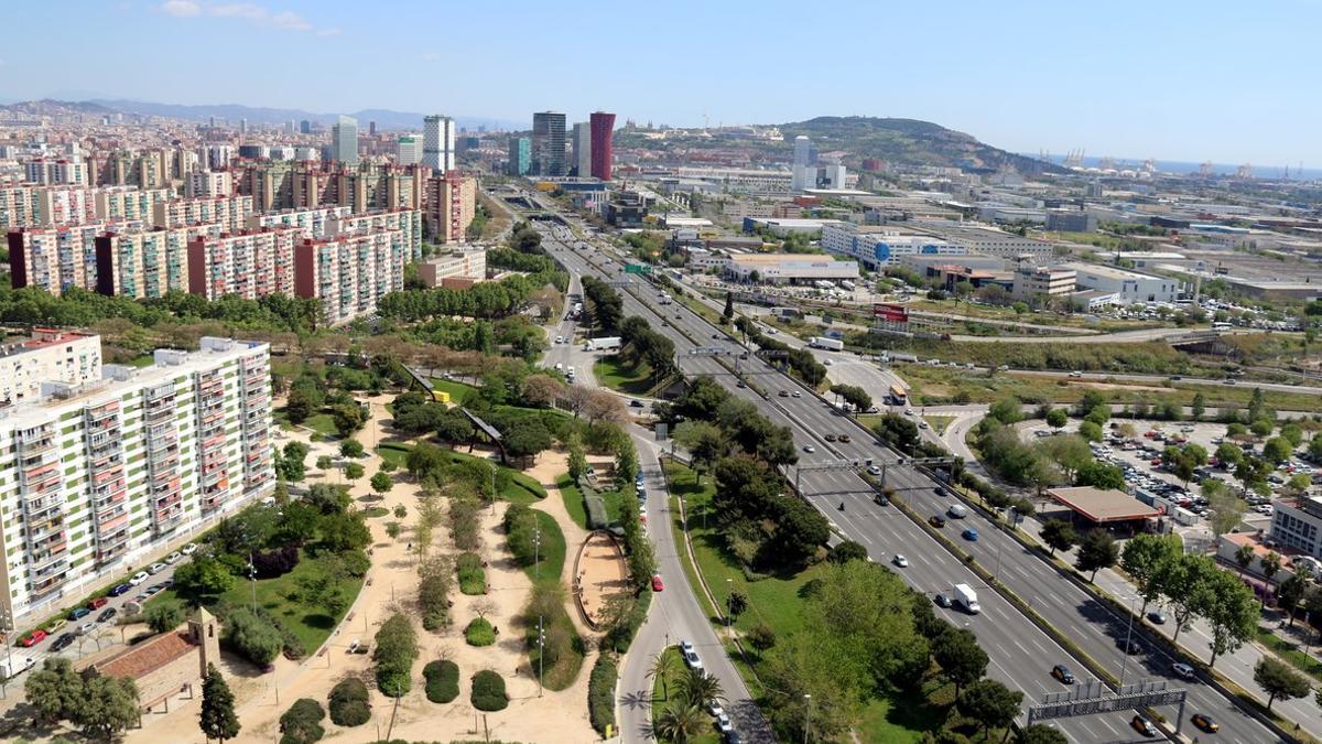 Imagen de archivo de la Granvia de L'Hospitalet.