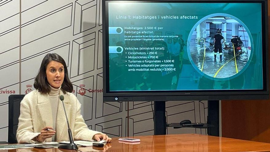 María Fajarnés presenta las ayudas económicas del Consell