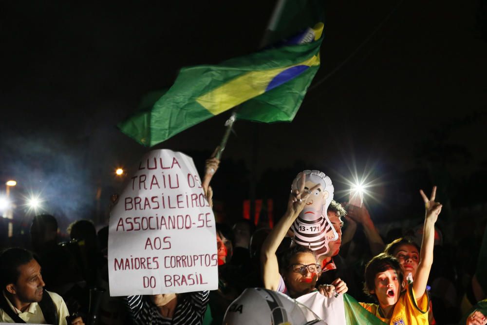 Disturbios en Brasil tras el ingreso en prisión de