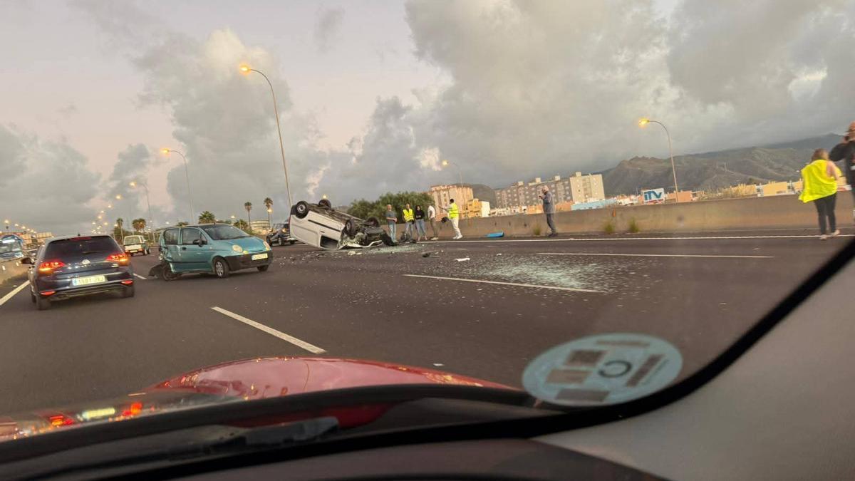 Accidente en la TF-5