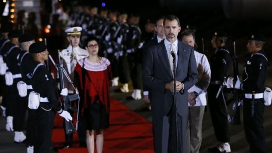 Felipe VI y Rajoy llegan a Veracruz para asistir a la XXIV Cumbre Iberoamericana