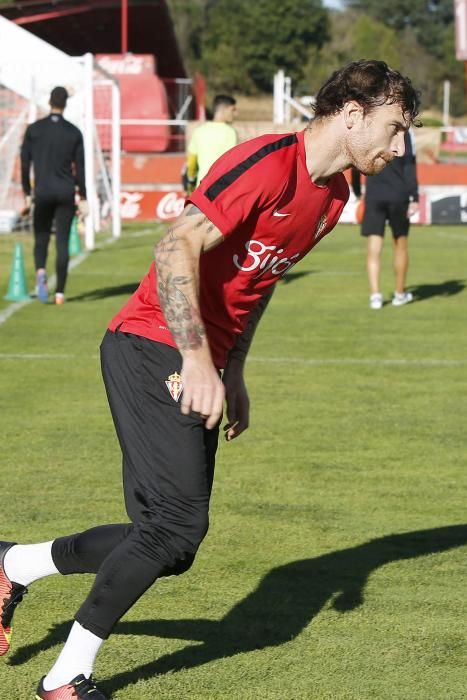 Entrenamiento del Sporting