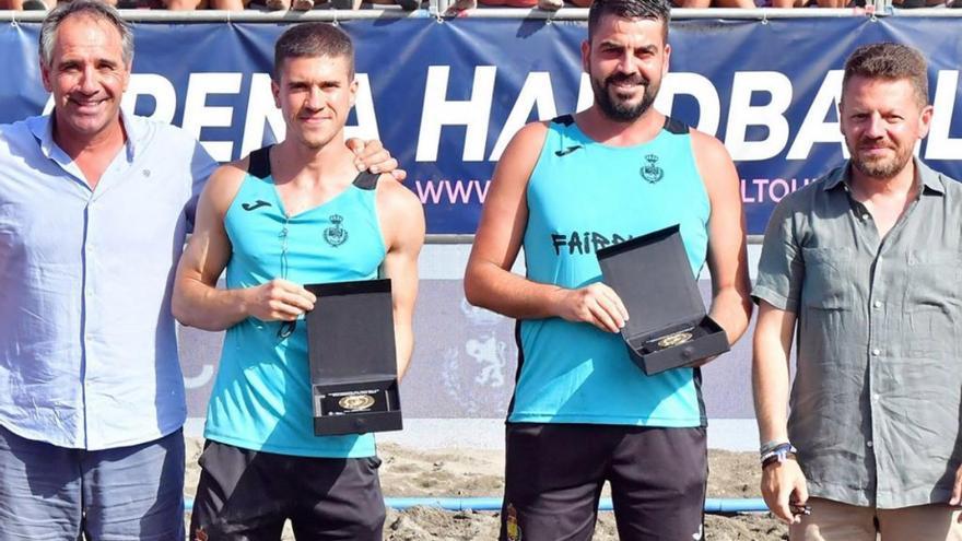 Sergio Martínez, casi 15 años en la élite del arbitraje de balonmano playa