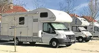 Las autocaravanas, el principal cliente en la comunidad