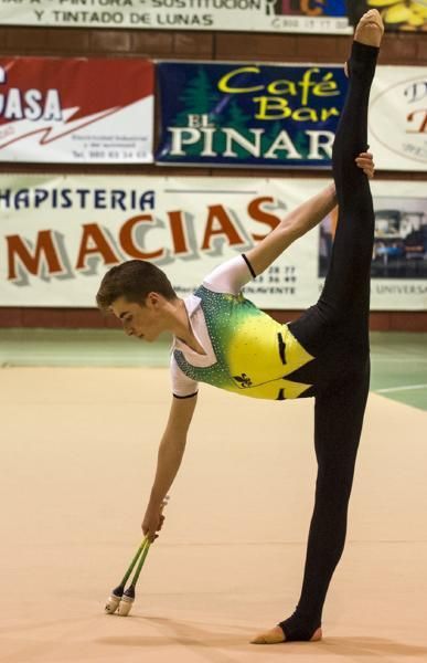 Exhibición de la Escuela de gimnasia rítmica