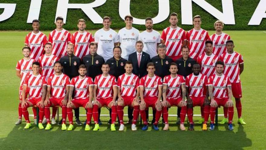 La imatge El Girona 2018/19 ja té la seva fotografia oficial