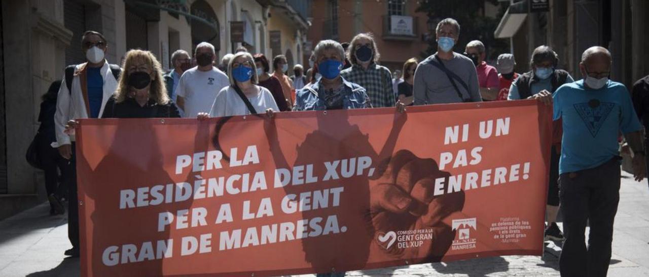 Participants en una manifestació de la Plataforma  | ARXIU/MIREIA ARSO