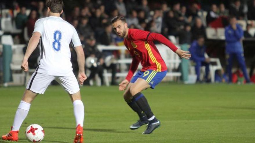 La sub-21 golea al ritmo de Ceballos