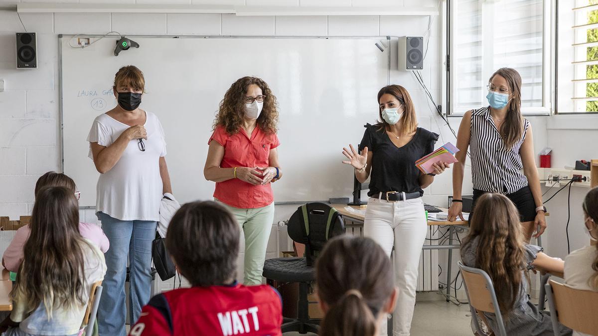 Inicio del curso 2021-2022 en Terrassa