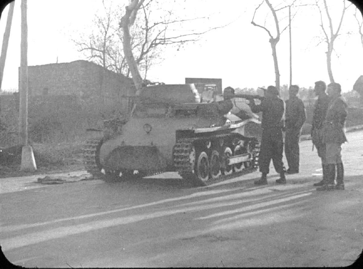 Apareix un film testimonial de l’entrada de les tropes franquistes a Figueres el febrer de 1939