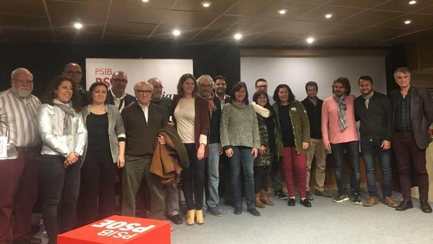 Participantes en el reconocimiento de ayer, en la Casa de Cultura de Felanitx.