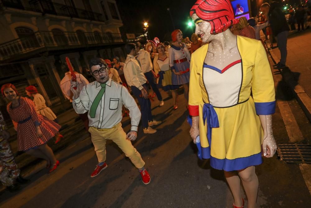 Desfile de Antroxu en Avilés