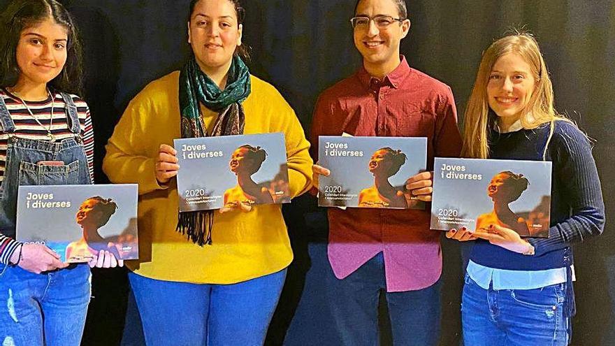 Presentació del calendari interreligiós, el febrer de 2020.