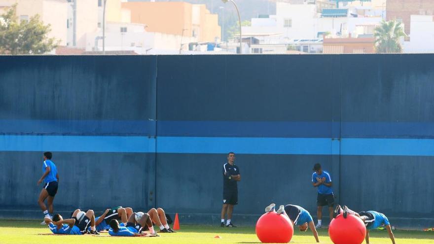 La plantilla del Málaga CF, preparada para otra batalla