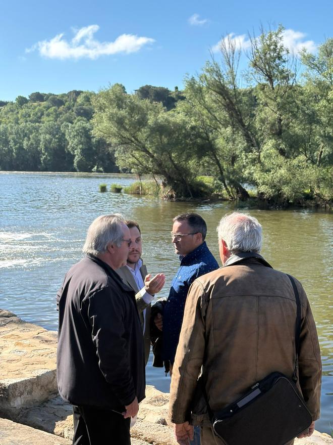 GALERÍA | Visita institucional a las Aceñas de Gijón de Zamora a causa de la finalización de las obras