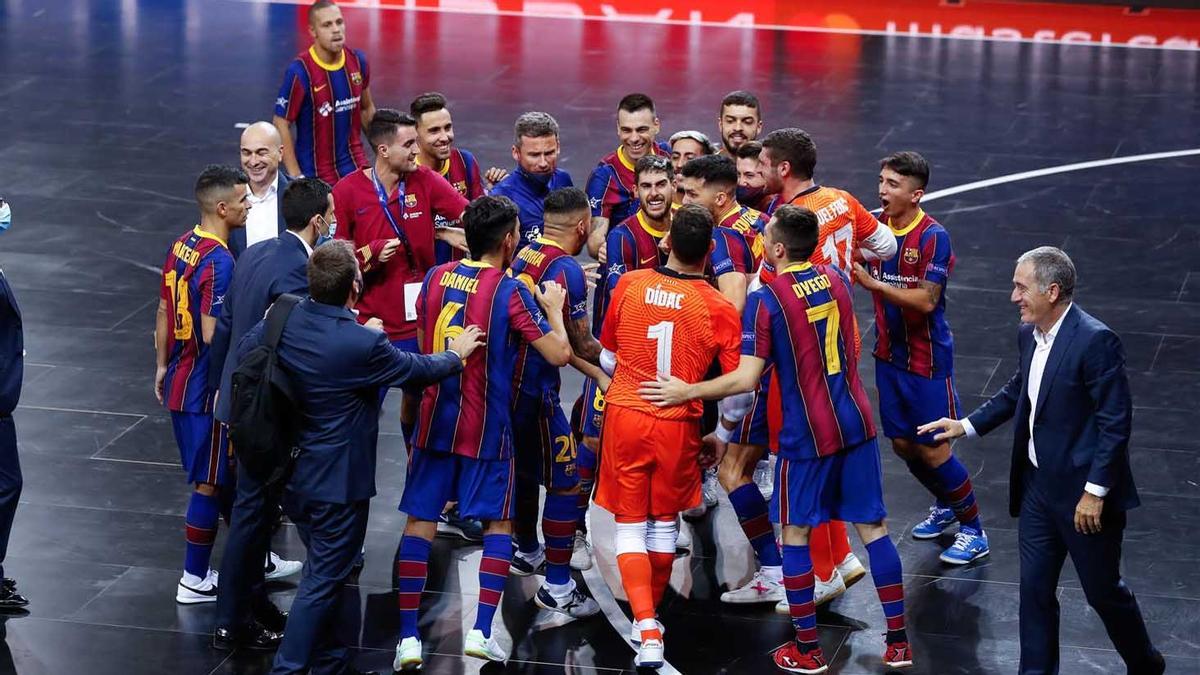 El Barça ganó la Champions 2019-20 en el Palau