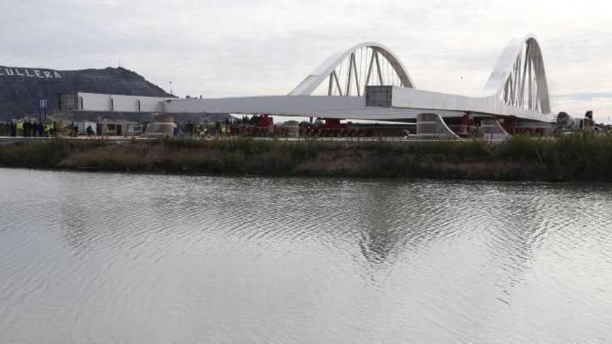 Estado actual de las obras del ministerio en la A-38 entre los términos de Sueca, Cullera, Tavernes y Favara.