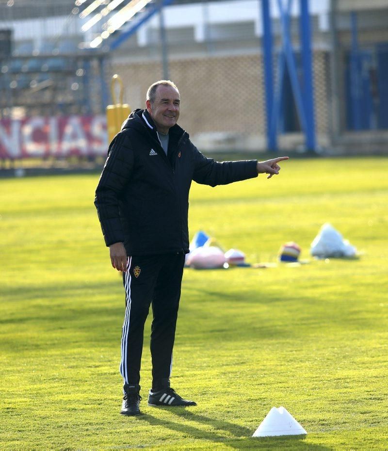 Entrenamiento del Real Zaragoza (7-2-2020)