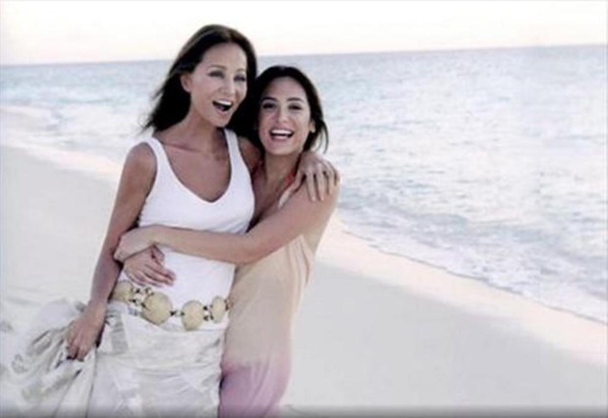 Isabel Preysler y su hija Tamara.