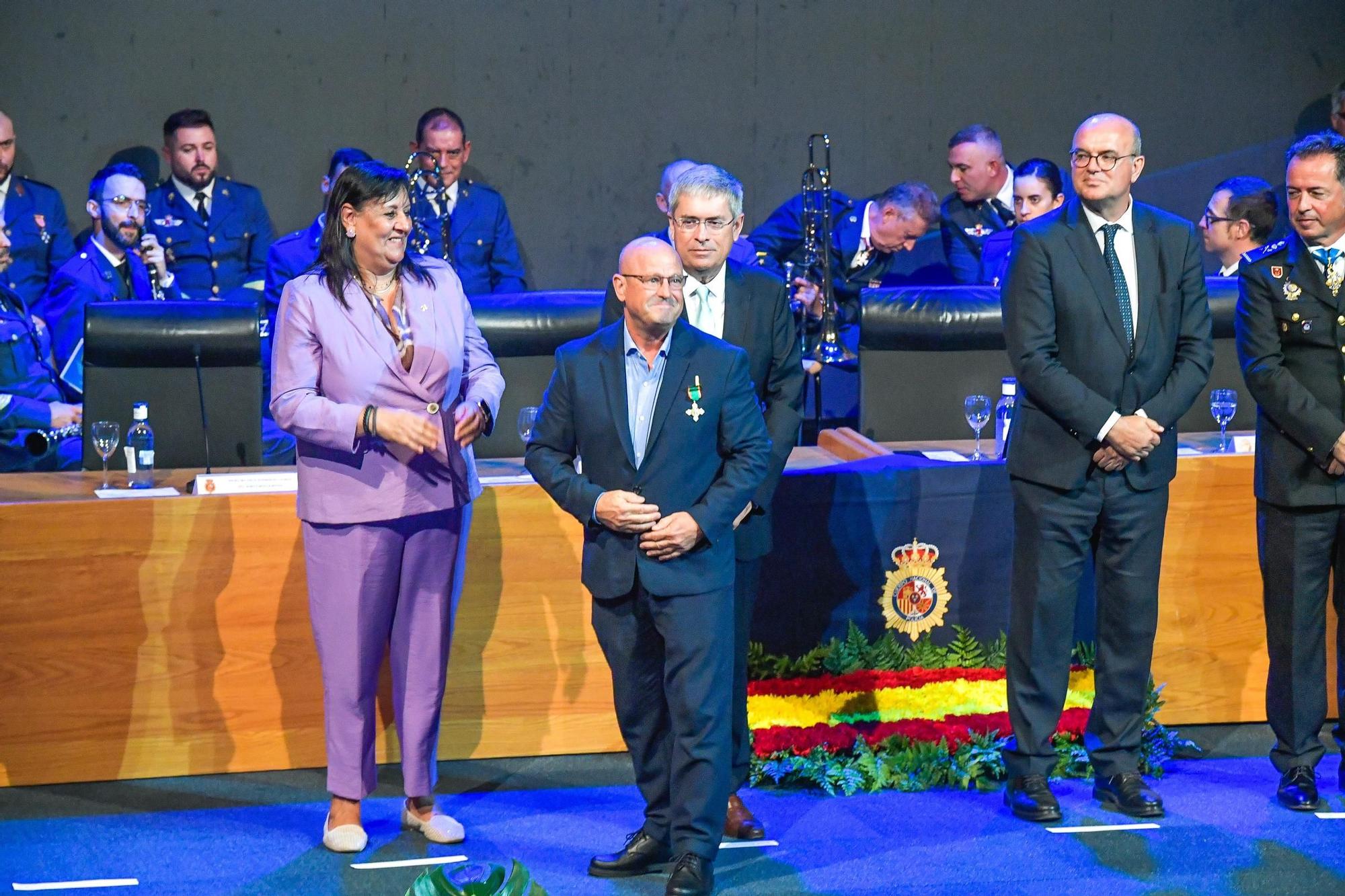 Acto del Día de la Policía en San Bartolomé de Tirajana