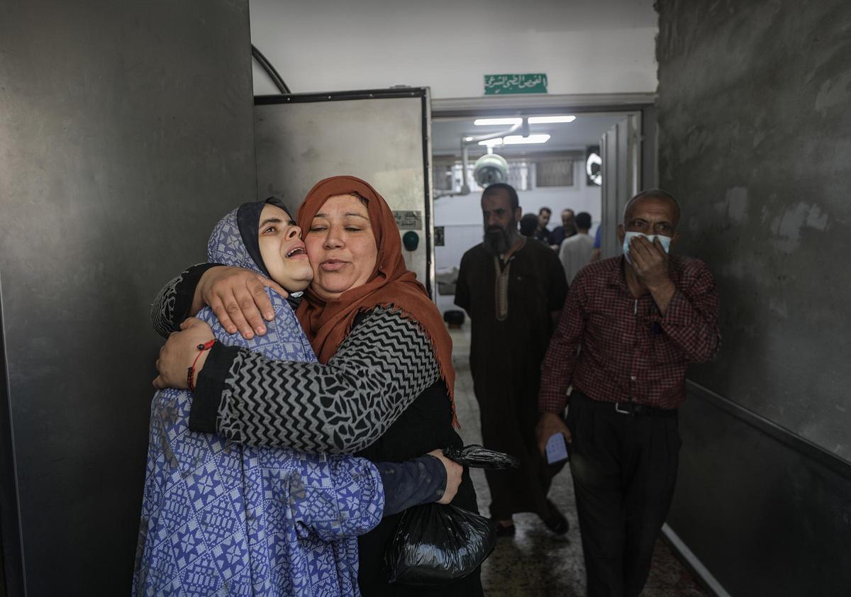 Drama en el hospital Al-Shefa de Gaza: se acumulan los cadáveres de palestinos