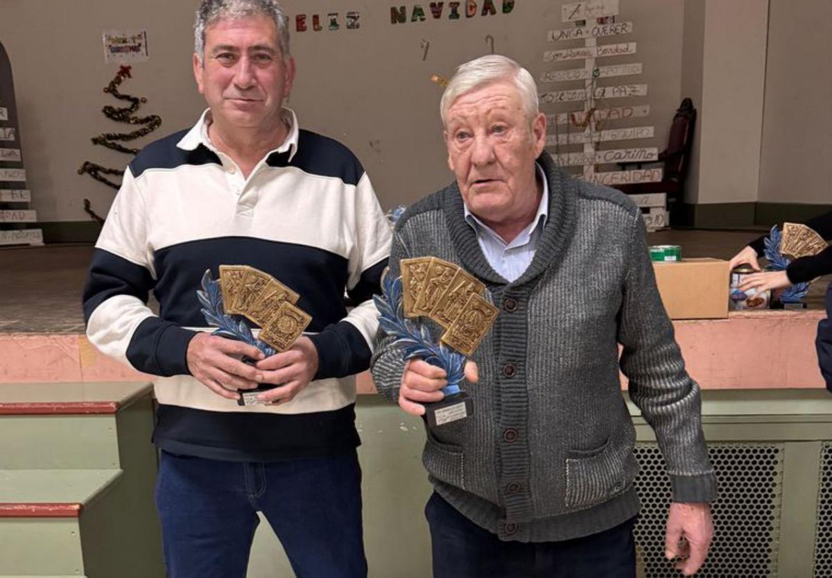 Terceros clasificados, José Irún y Carlos Pellicer.