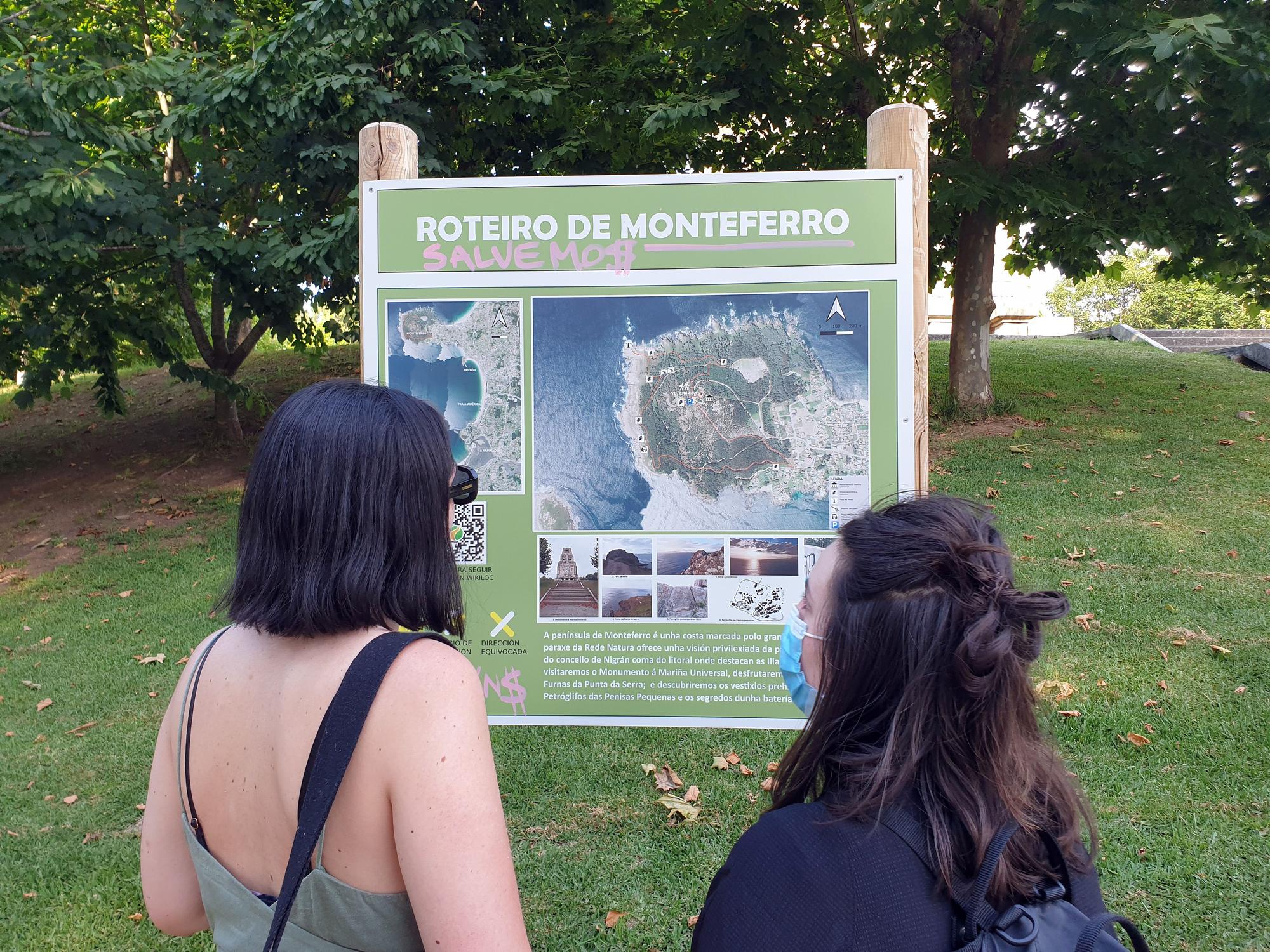 Cañones, un faro, acantilados y petroglifos: la ruta que descubre los encantos de Monteferro