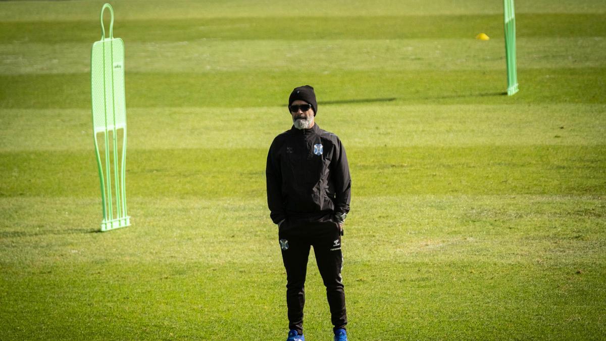 Álvaro Cervera, en la Ciudad Deportiva Javier Pérez.