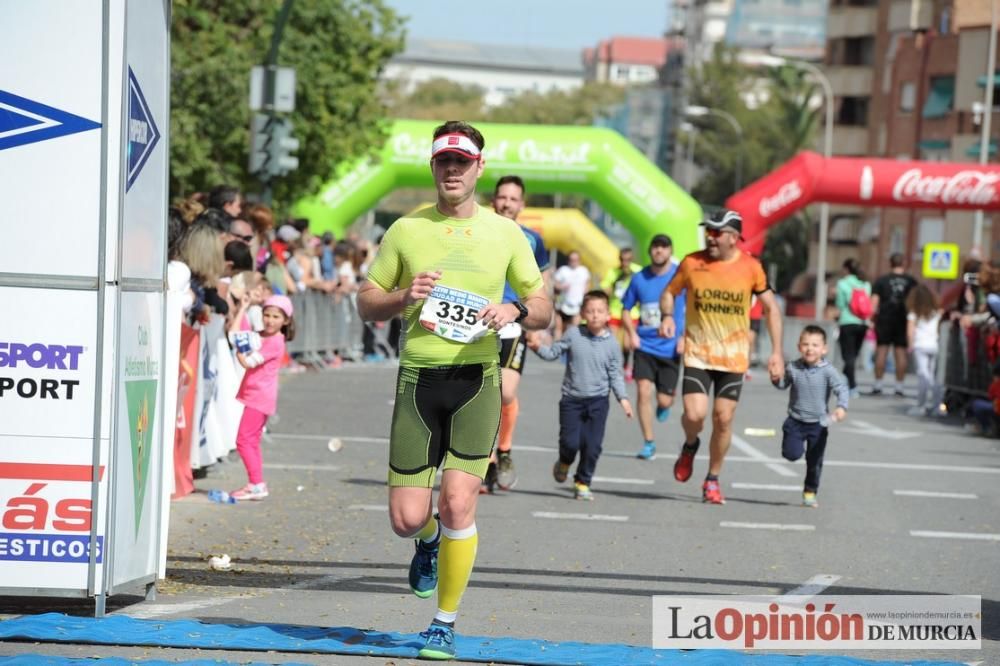 Media Maratón de Murcia: llegada (2ª parte)