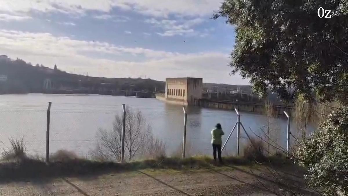 VÍDEO | El segundo mayor embalse de la cuenca hidrográfica del Duero, el de Ricobayo, al 95% de su capacidad