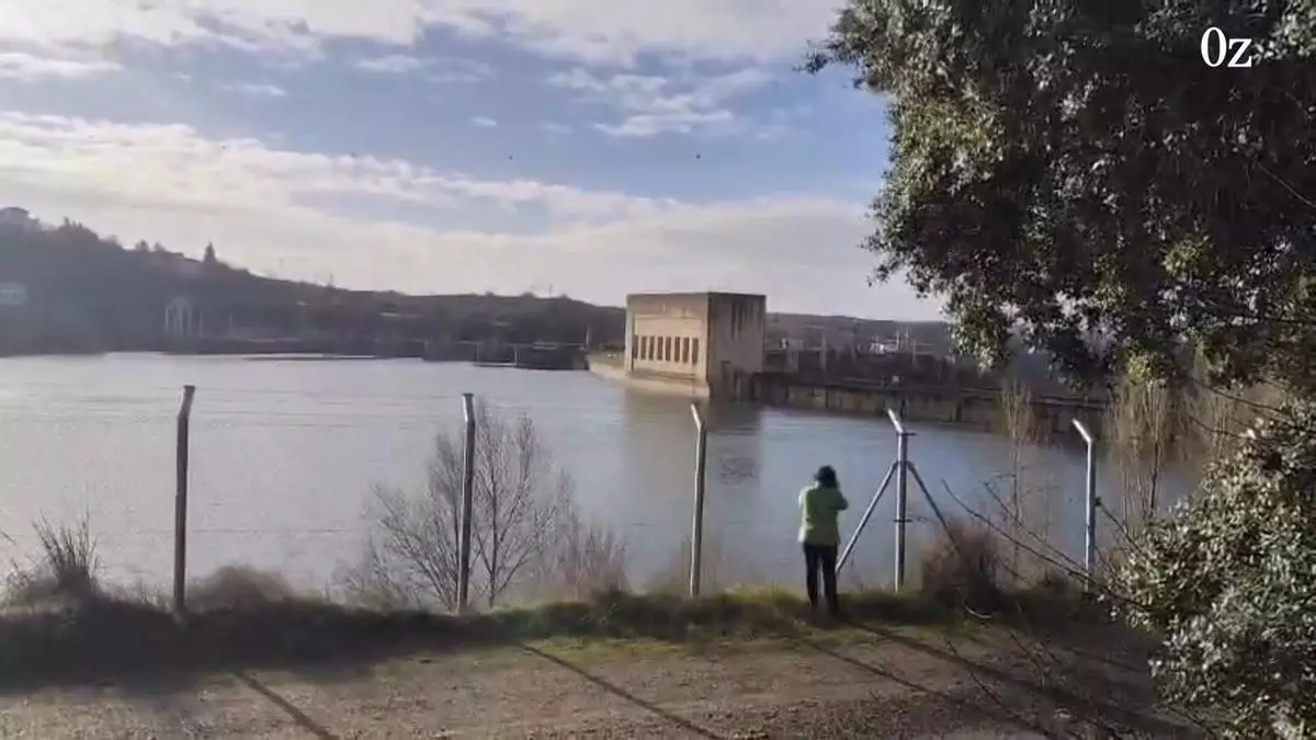 El embalse de Ricobayo roza el lleno: Abierto un aliviadero ante el aumento de las avenidas
