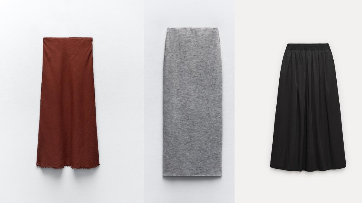Rebajas en Zara: tres de sus faldas más rebajadas