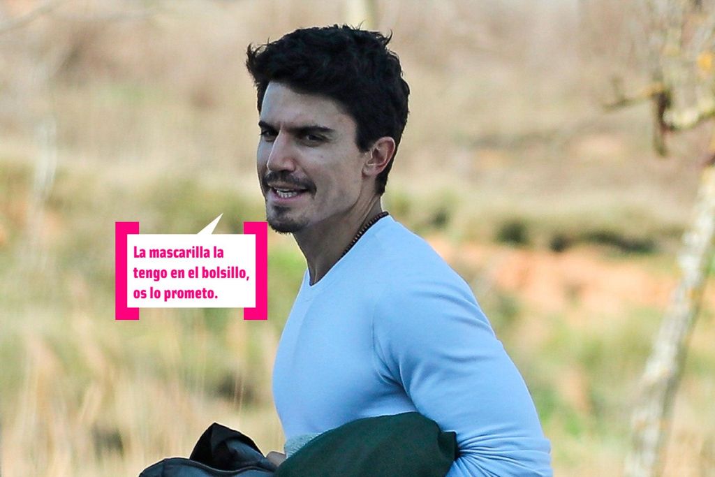 Álex González con barba