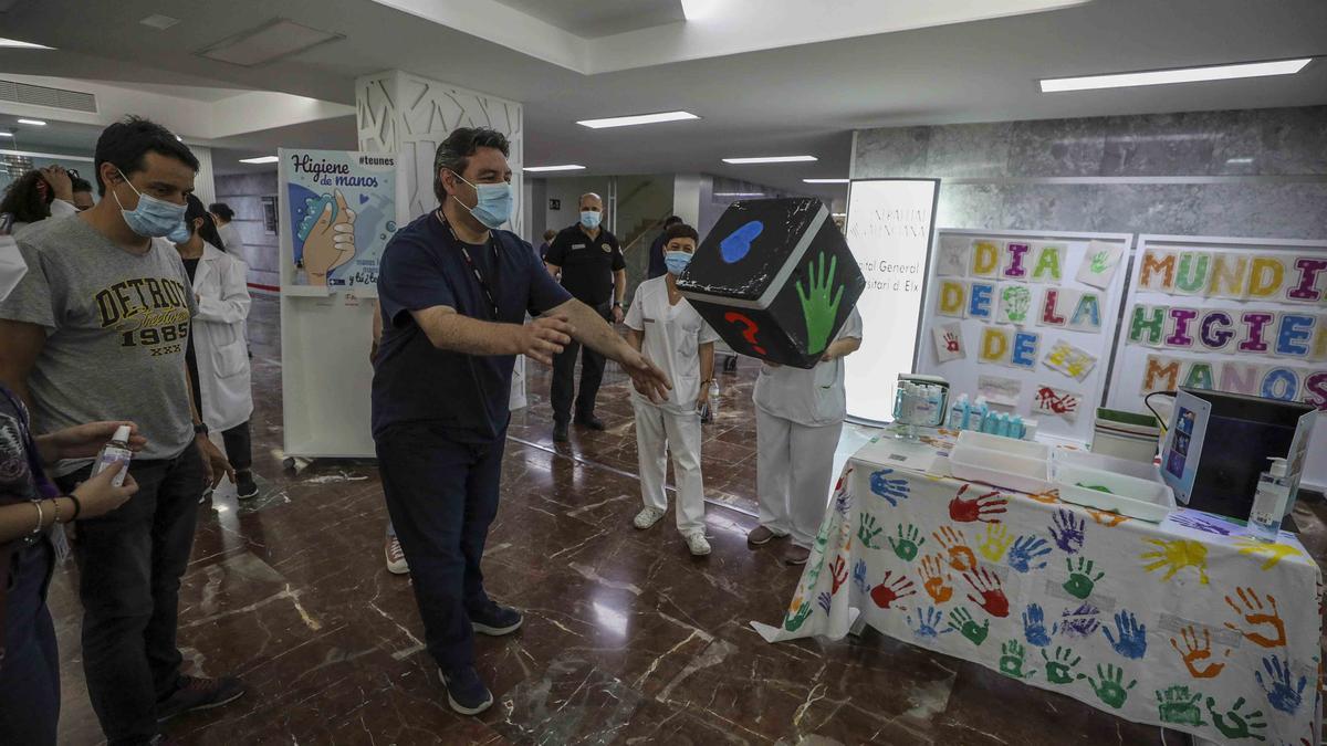 Dia Mundial de la Higiene de Manos en el Hospital General de Elche