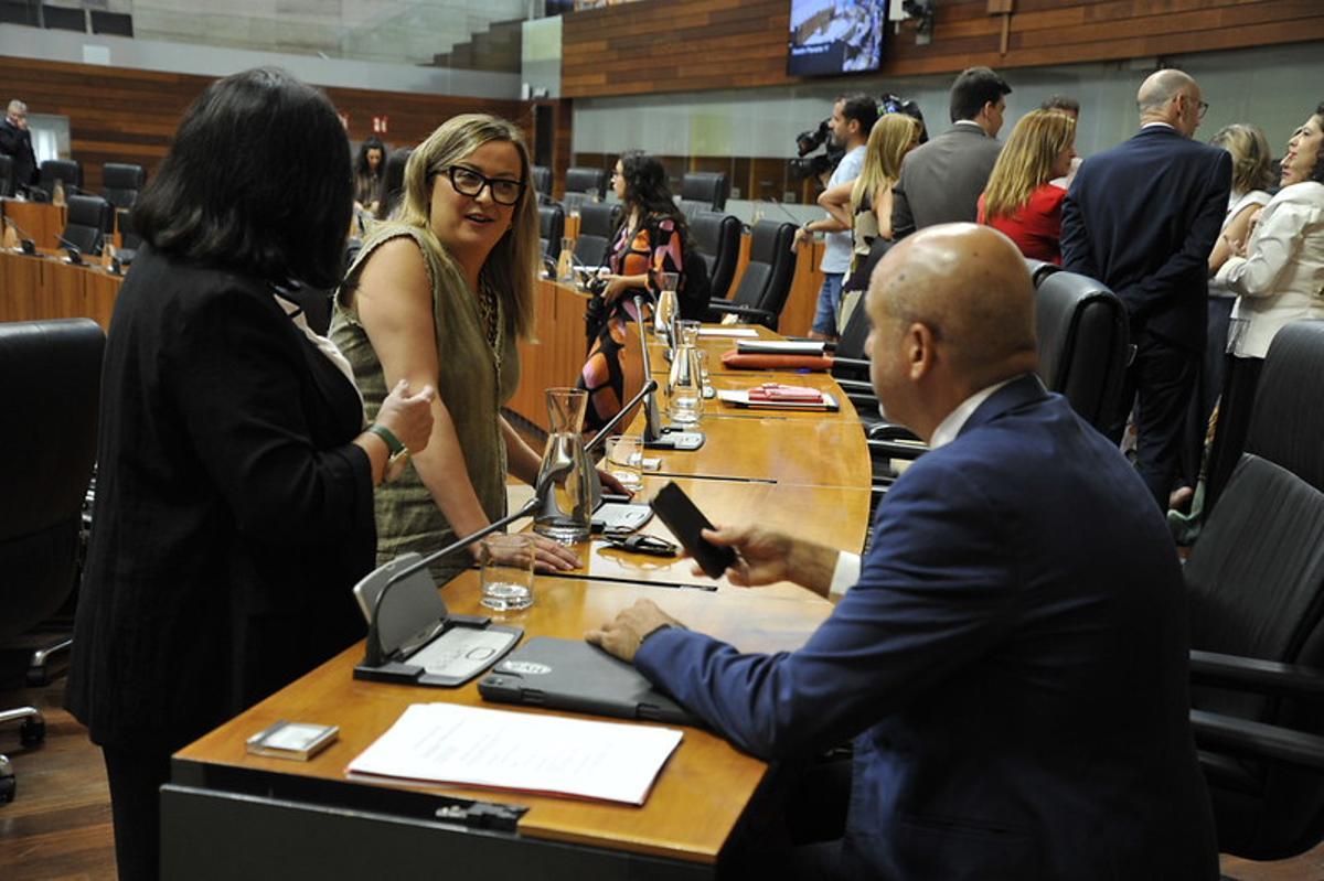 Fotogalería | Sesión plenaria en la Asamblea de Extremadura