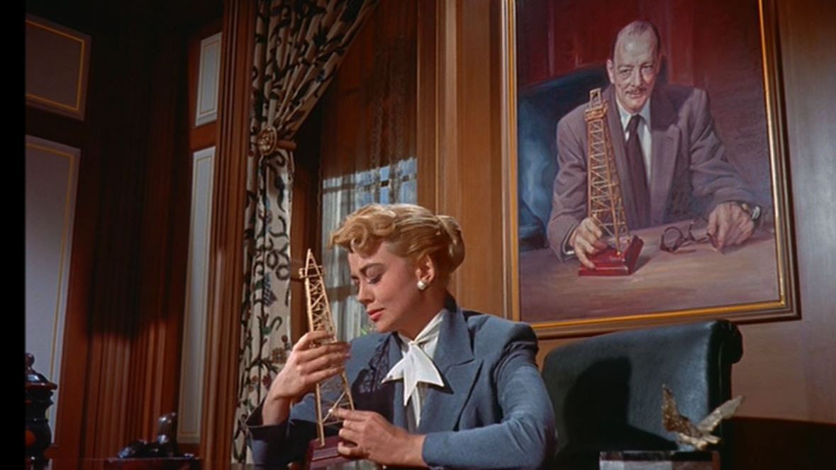 Dorothy Malone en 'Escrito sobre el viento', uno de los grandes melodramas de Srik, que le valió un Oscar a la mejor actriz de reparto en 1957.