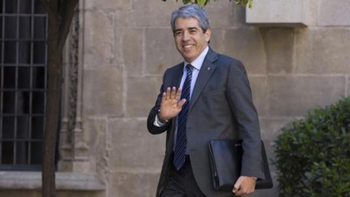 El 'exconseller' de la Presidencia, Francesc Homs, en una foto de archivo.