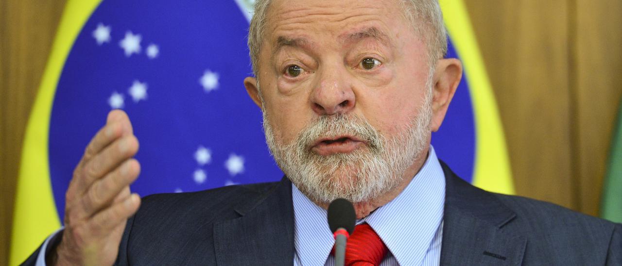 El presidente de Brasil, Luiz Inácio Lula da Silva