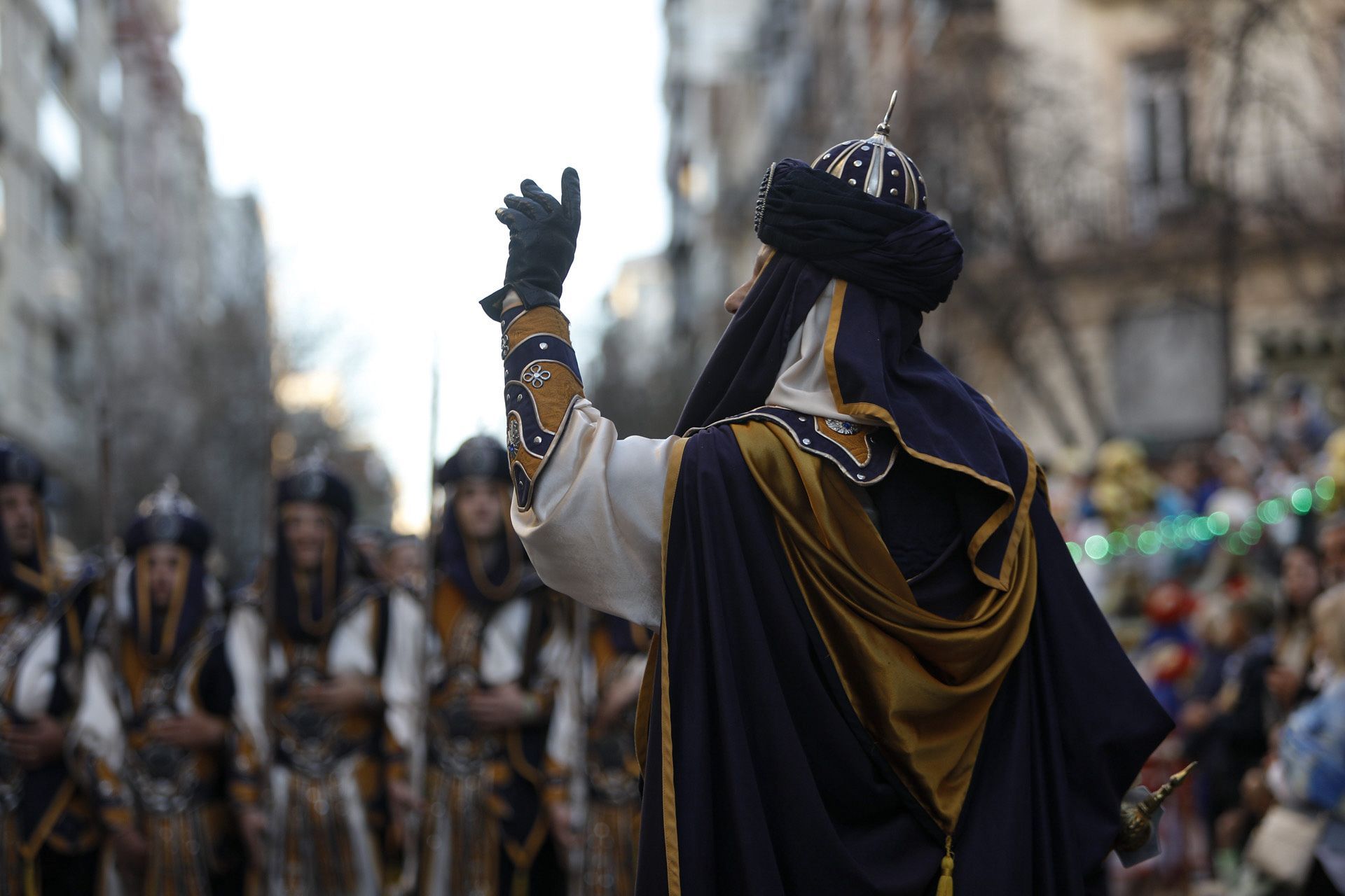 Parada Mora de Almirante en las Fallas de 2023