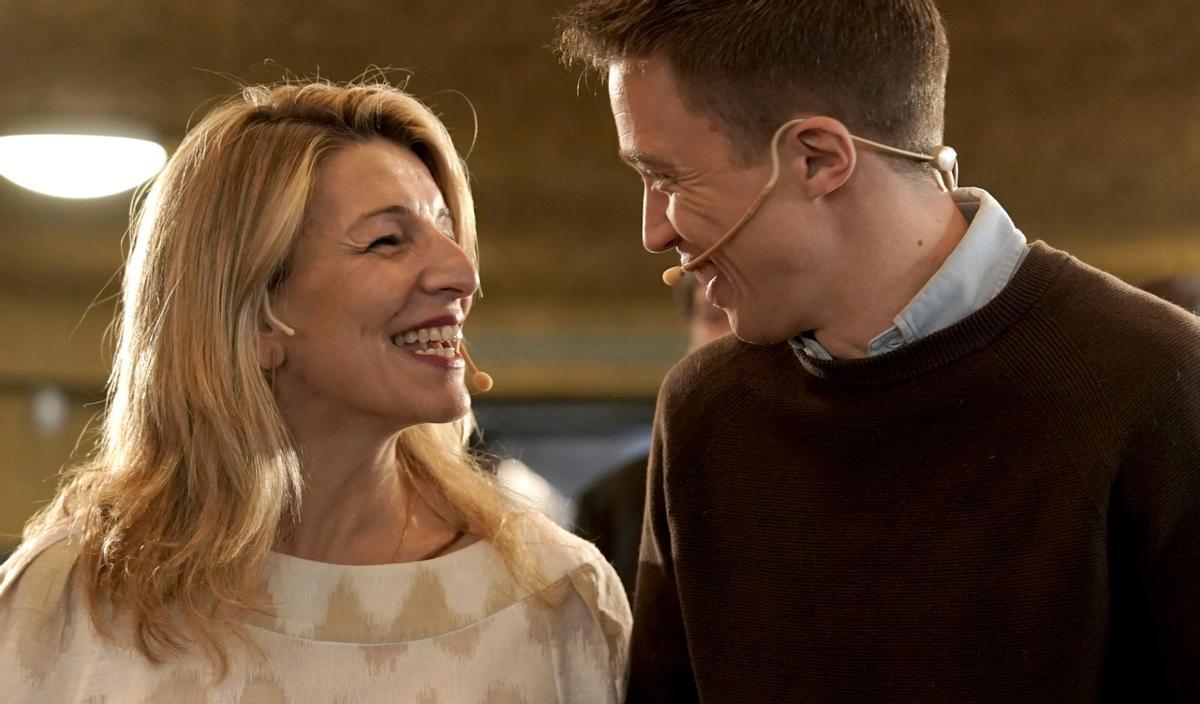 Yolanda Díaz e Íñigo Errejón, en una imagen de 2023.