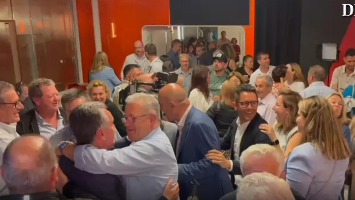 El PP de Ibiza celebra el triunfo de las elecciones municipales y autonómicas de 2023