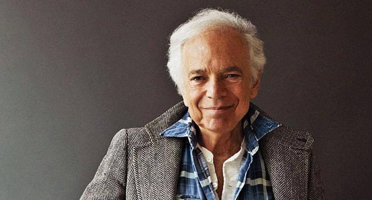 El diseñador Ralph Lauren.