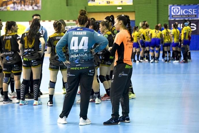 26-02-20 DEPORTES. PABELLON DE LAS REMUDAS. BARRIO DE LAS REMUDAS. TELDE. Partido de balonmano femenino entre el Remudas Rocasa y el Guardés disputado en Pabelloon Antonio Moreno del barrio teldense de Las Remudas.    Fotos: Juan Castro.  | 26/02/2020 | Fotógrafo: Juan Carlos Castro