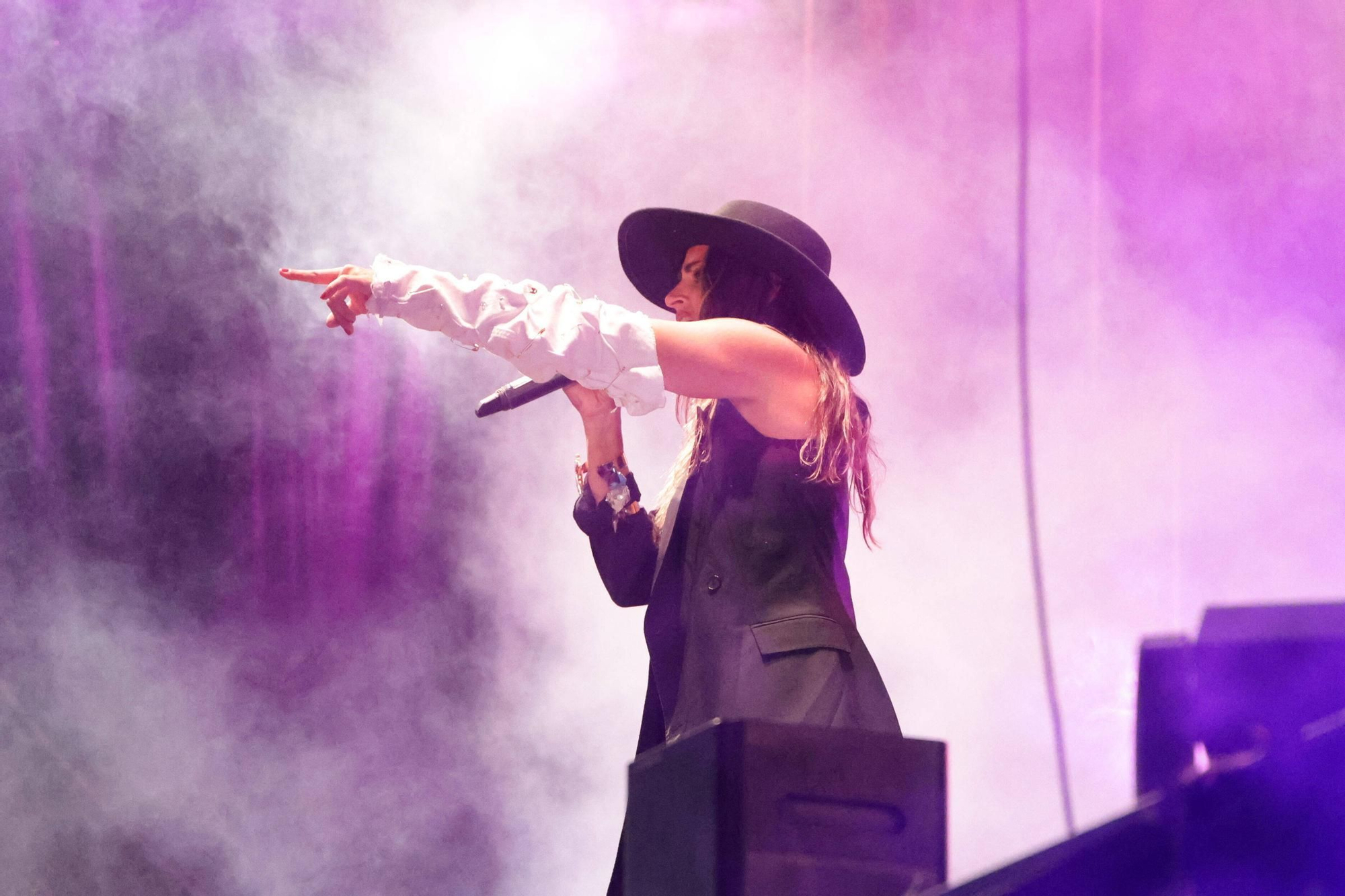 Así fueron los conciertos de este domingo en la plaza Mayor de Cáceres