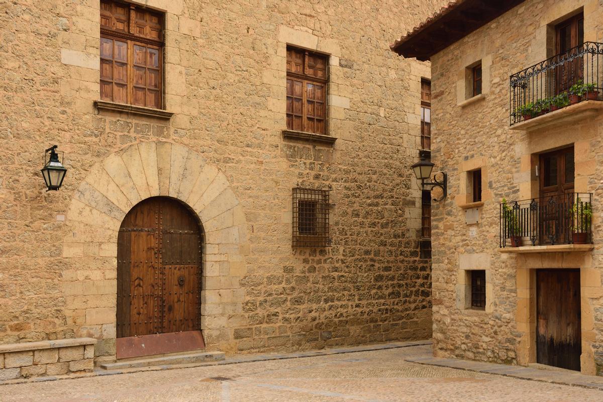 Calles y rincones en Mirambel.