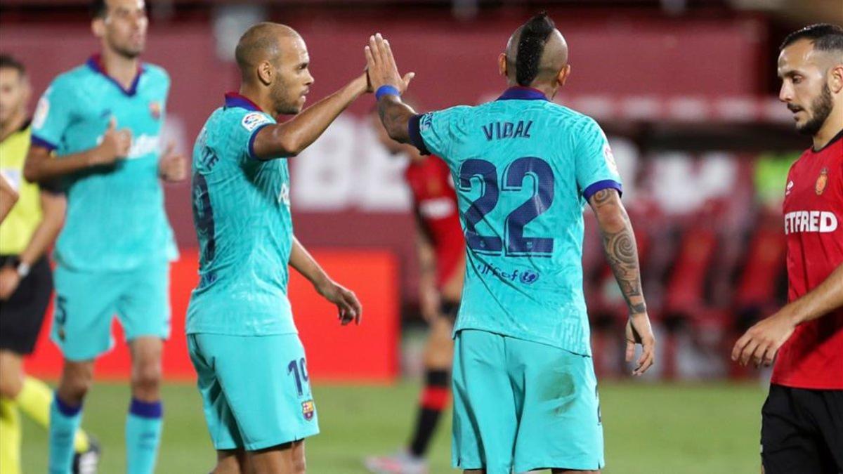 El Barça ganó con solvencia en Mallorca