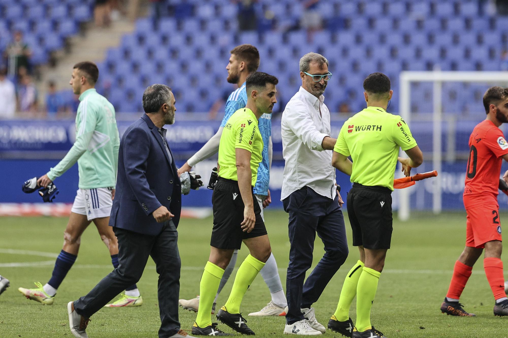 En imágenes: El Oviedo se estrena perdiendo por 0-1 contra el Andorra