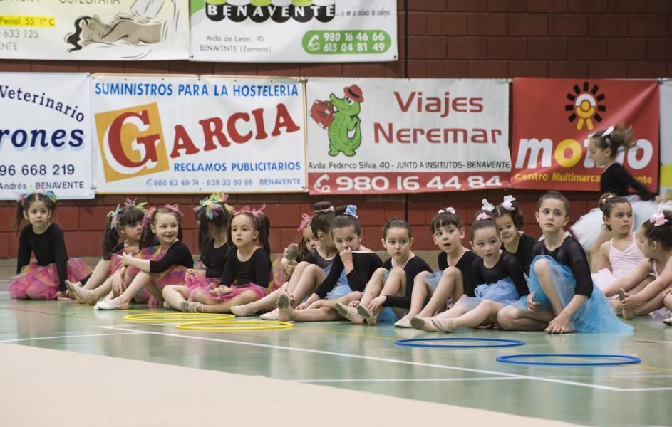 Exhibición de la Escuela de gimnasia rítmica