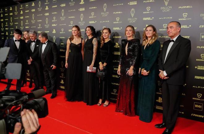 La alfombra roja del Balón de Oro: el fútbol se viste de gala